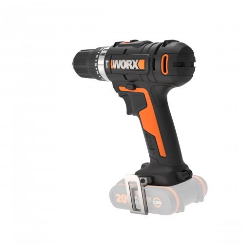 Worx WX370.9 - Taladro Percutor 20V (S/bat)